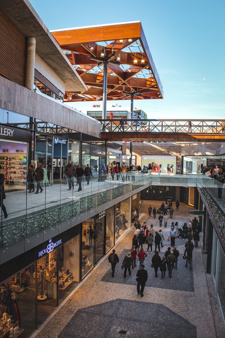 finestrelles shopping mall tconcept new construction spain barcelona