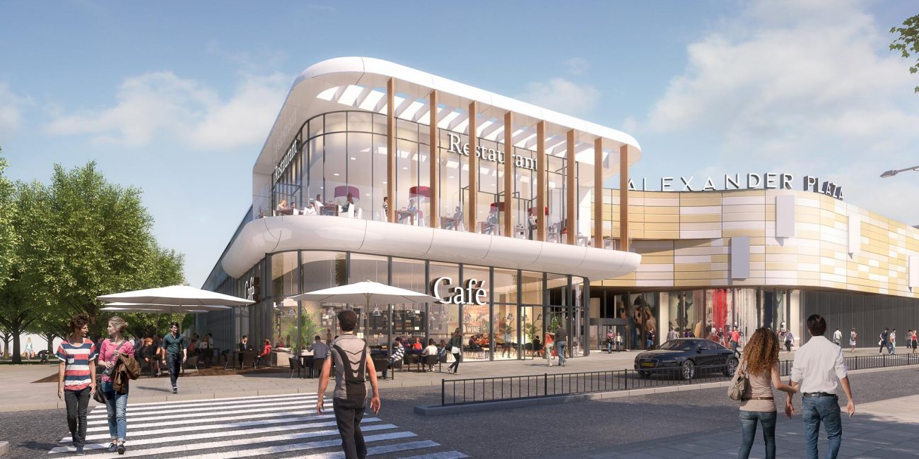 ukraine alexanderplaza retail shopping mall new project